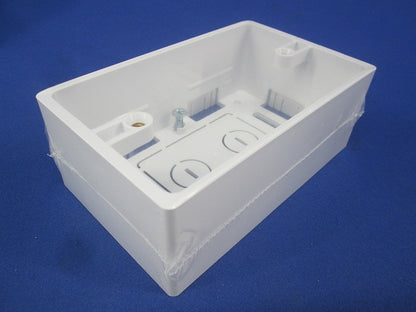 モール用スイッチボックス(4個入)(カベ白) MSB-1YW