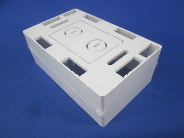 モール用スイッチボックス(4個入)(カベ白) MSB-1YW