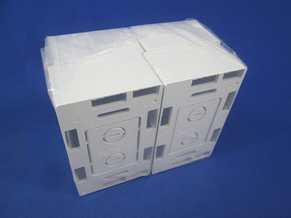 モール用スイッチボックス(4個入)(カベ白) MSB-1YW