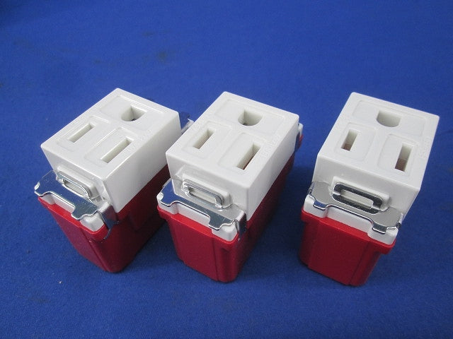 埋込接地シングルコンセント(3個入)(ピュアホワイト) JEC-BN-5GJ-PW