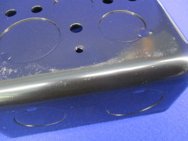 中四角浅型アウトレットBOX(4個入)(カバー付) OBM44B