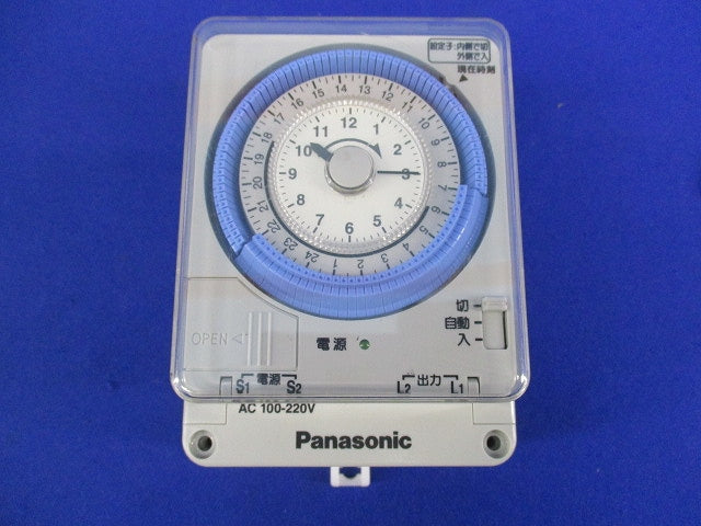 24時間式タイムスイッチ クォーツモータ式 TB4208