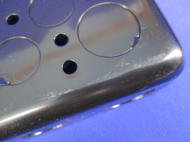 アウトレットボックス 中四角小判カバーセット OBM44B+CVMSB