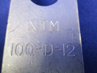 銅線用 裸圧着端子 角形2つ孔(10個入) 100-D-12