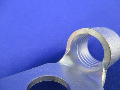 銅線用 裸圧着端子 角形2つ孔(10個入) 100-D-12