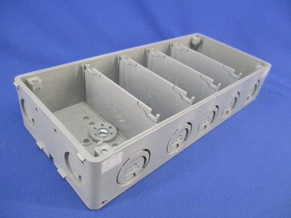 スイッチボックス(5連用) プラ塗代カバーセット CSW-5N+OF-12PS5