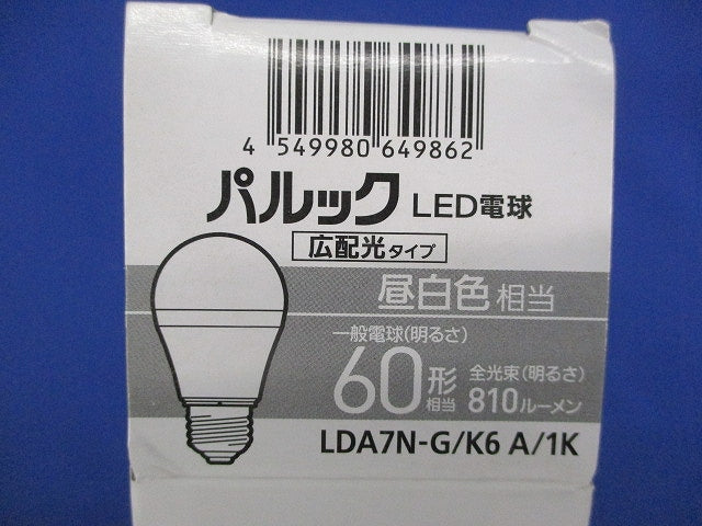 LED電球 パルックE26 LDA7N-G/K6