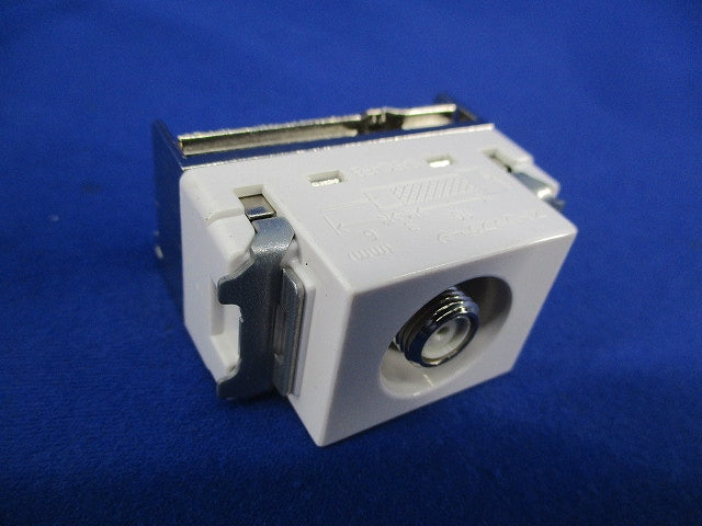 埋込ホーム用高シールドテレビコンセント WCS4712W