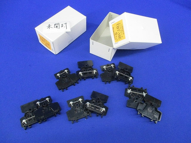 レール式端子台 二段形エンドプレート(10セット入) TBT15E1