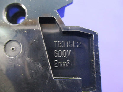 レール式端子台 二段形エンドプレート(10セット入) TBT15E1