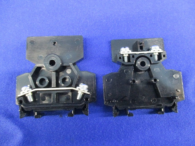 レール式端子台 二段形エンドプレート(10セット入) TBT15E1