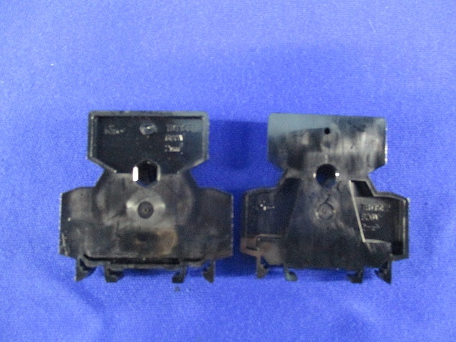 レール式端子台 二段形エンドプレート(10セット入) TBT15E1