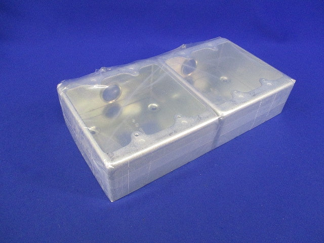 ねじなし露出スイッチボックス2コ用1方出(2個入) DS72251K