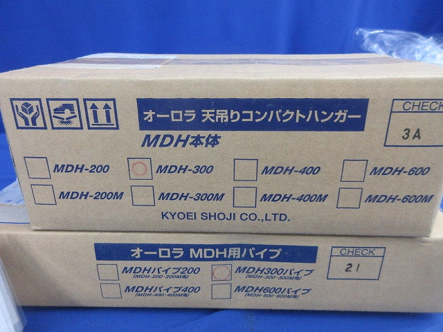 天吊りコンパクトハンガー+MDH-300用延長パイプ MDH-300+延長パイプ