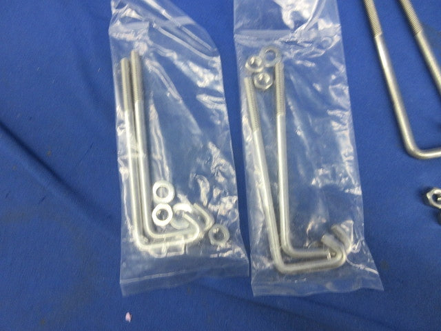 カバークランプ用フックボルト(4対入)(ワッシャー１個無) F-FB-CVCS