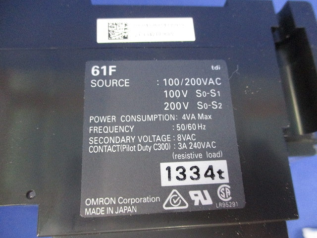 フロートなしスイッチ AC100/200V 61F-G1N