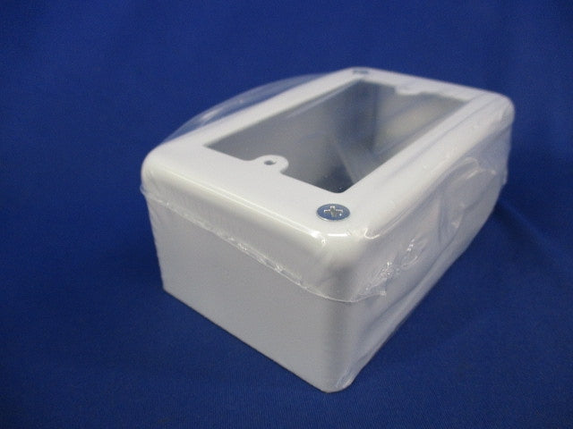 スイッチボックス 1個用 深型(２個入)ホワイト ABN411