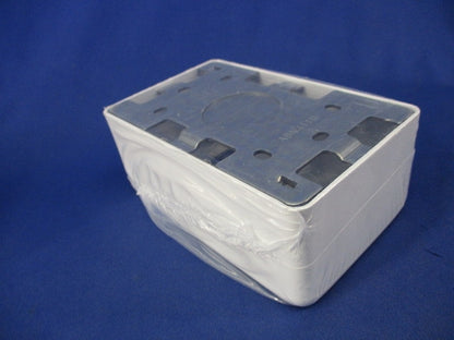 スイッチボックス 1個用 深型(２個入)ホワイト ABN411