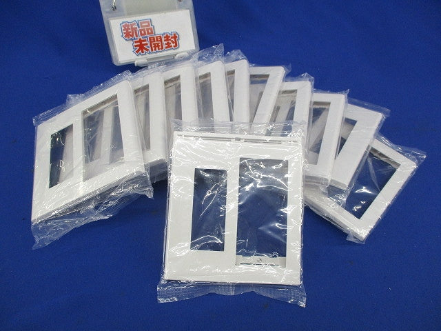 スイッチ+コンセント用プレート(11枚入) WT8112