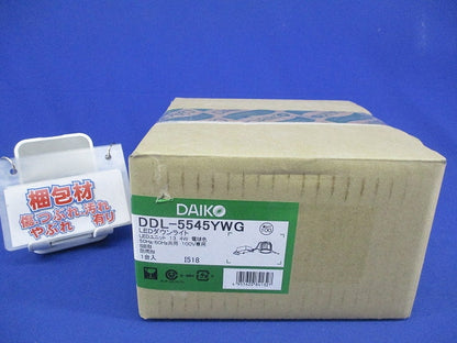 LEDダウンライト(軒下兼用)φ100 DDL-5545YWG