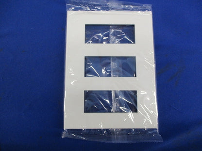 コンセントプレート3連用(9枚入)(ピュアホワイト) QWD-333