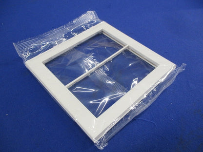 スイッチプレート2連用(9個入)(ピュアホワイト) QWP-2