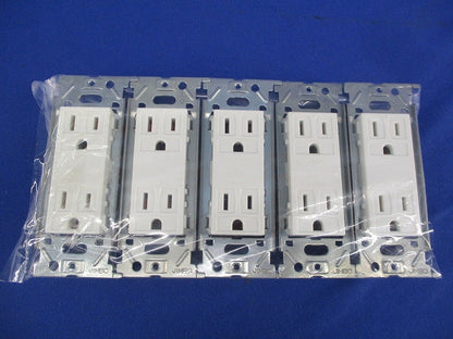 埋込接地ダブルコンセント(5個入) JEC-BN-55G