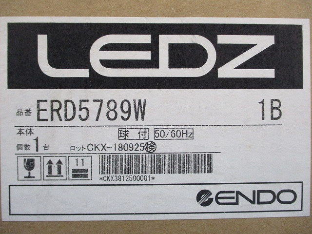 LEDダウンライト φ150 3000K 電球色 非調光 軒下兼用型 電源内蔵 ERD5789W