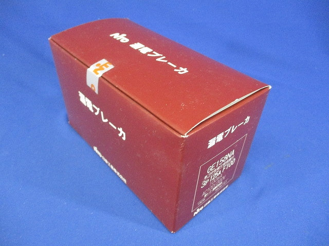 漏電ブレーカ 中性線欠相保護付 3P125A F100 AC100/200V GE158NA3P125AF100