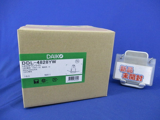 LEDダウンライト φ100 2700K 電球色 非調光 DDL-4828YW