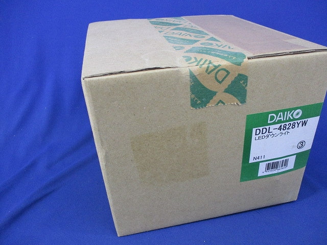 LEDダウンライト φ100 2700K 電球色 非調光 DDL-4828YW