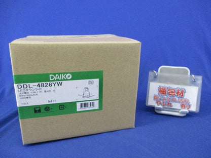 LEDダウンライト φ100 2700K 電球色 非調光 DDL-4828YW