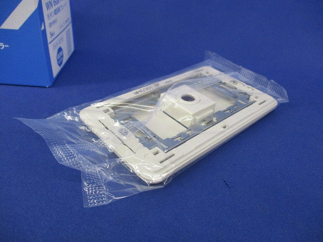 モダン電話線プレート(取付枠付)(5個入) WN6081W
