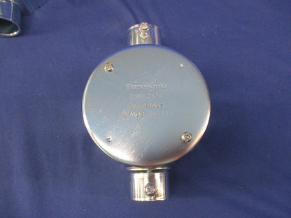 ねじなし丸型露出ボックス2方出(5個入) DS66251K