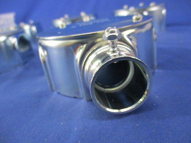 ねじなし丸型露出ボックス2方出(5個入) DS66251K