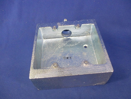 ねじなしTC露出スイッチボックス(亜鉛) TCS21Z22