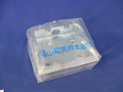 ねじなしTC露出スイッチボックス(亜鉛) TCS21Z22