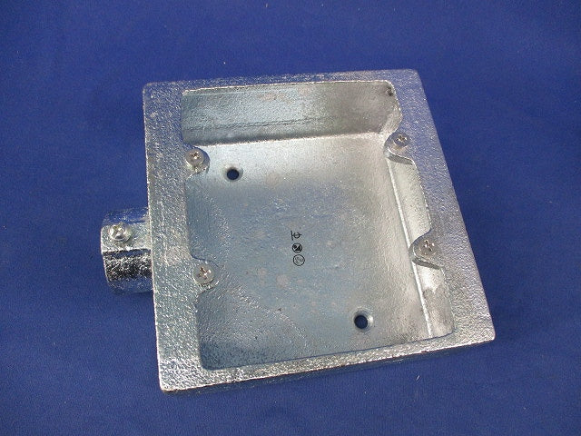 ねじなしTC露出スイッチボックス(亜鉛) TCS21Z22