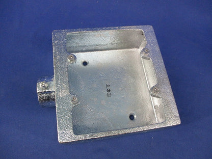 ねじなしTC露出スイッチボックス(亜鉛) TCS21Z22