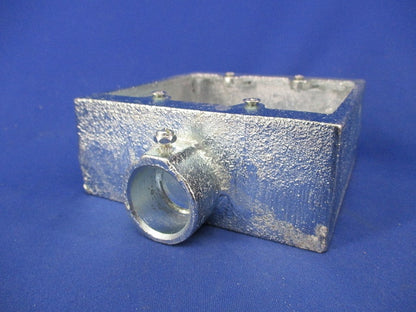 ねじなしTC露出スイッチボックス(亜鉛) TCS21Z22