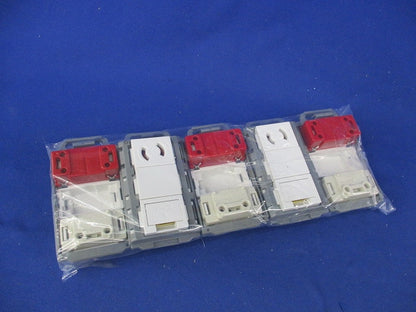 トリプルコンセントセット ピュアホワイト(5個入) FT-9.0.E