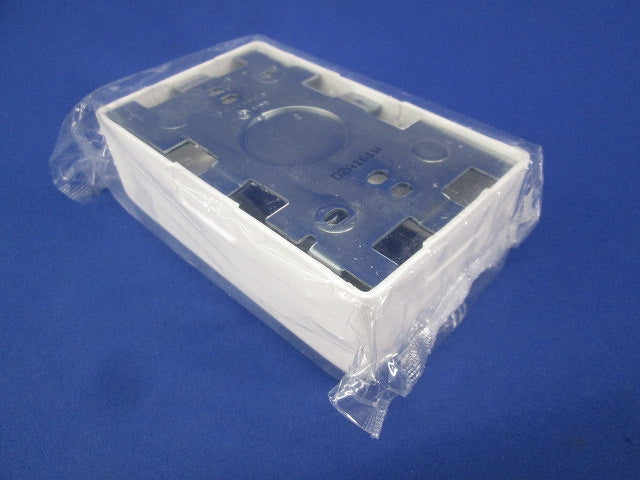 A型1コ用スイッチボックス(3個入)(ホワイト) DZA161W