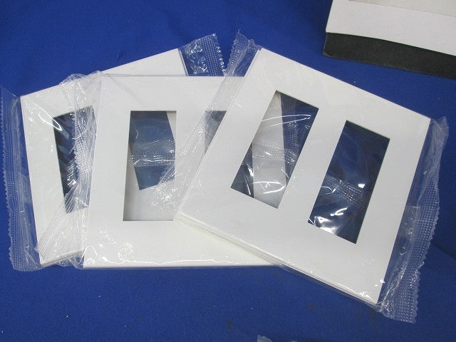 コンセントプレート混在(8枚入)(ピュアホワイト) QWD-3他