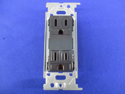 埋込接地ダブルコンセント(3個入) JEC-BN-55G