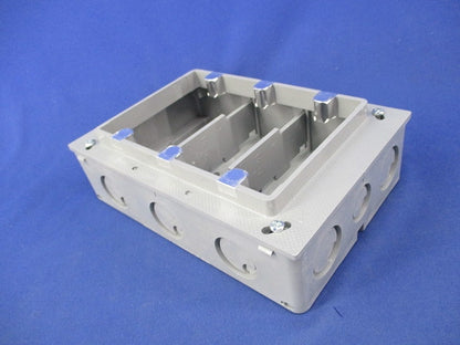 埋込スイッチボックス(塗代付)3個用 CSW-3N