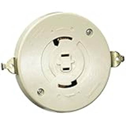 コンセント付引掛埋込ローゼット ミルキーホワイト フル端子 送り端子付 WG6420WK