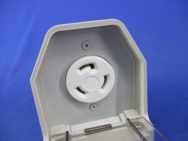 防雨形引掛接地2Pコンセント WK6520