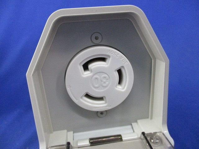 引掛防雨コンセント3P30A250V WK6331