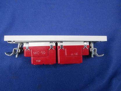 埋込接地シングルコンセントセット NKC-5G他