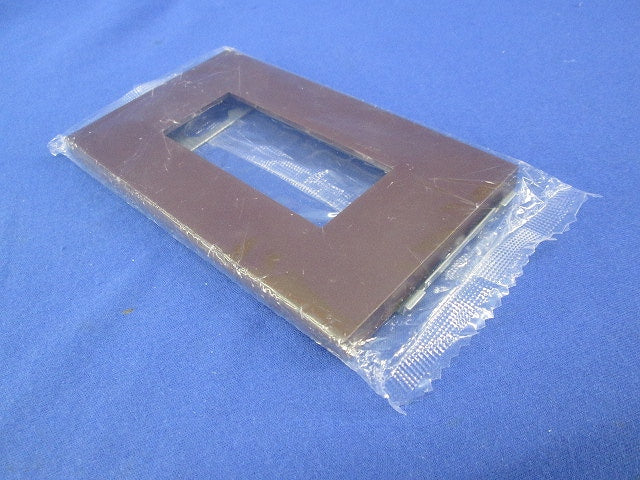 NKシリーズプレート 1連用3口プレート(3枚入)(チョコ) NKP-3UF